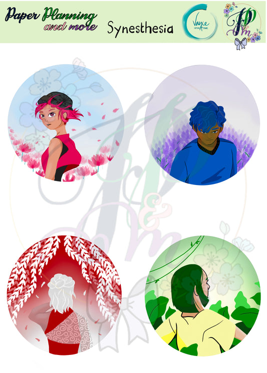 Synesthesia Sticker Sheet