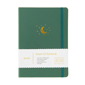 Yop & Tom A5 LINED JOURNAL - FOREST GREEN