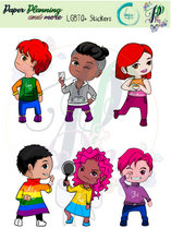 Load image into Gallery viewer, LGBTQ+ Sticker Set 1
