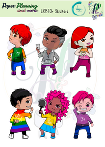 LGBTQ+ Sticker Set 1