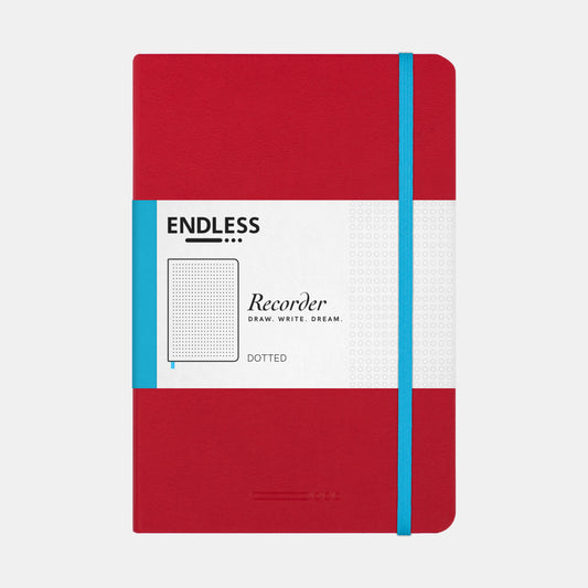 Recorder Notebook – Crimson Sky