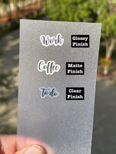 Load image into Gallery viewer, Hustle Handlettering Sticker Sheet
