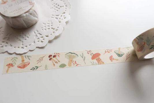 Wild Mushrooms Washi Tape