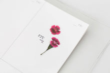 Load image into Gallery viewer, Appree Pressed flower sticker - China Pink
