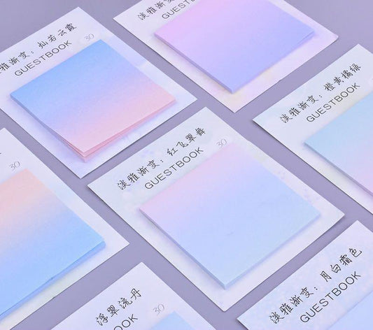 Ombre Sticky Notes