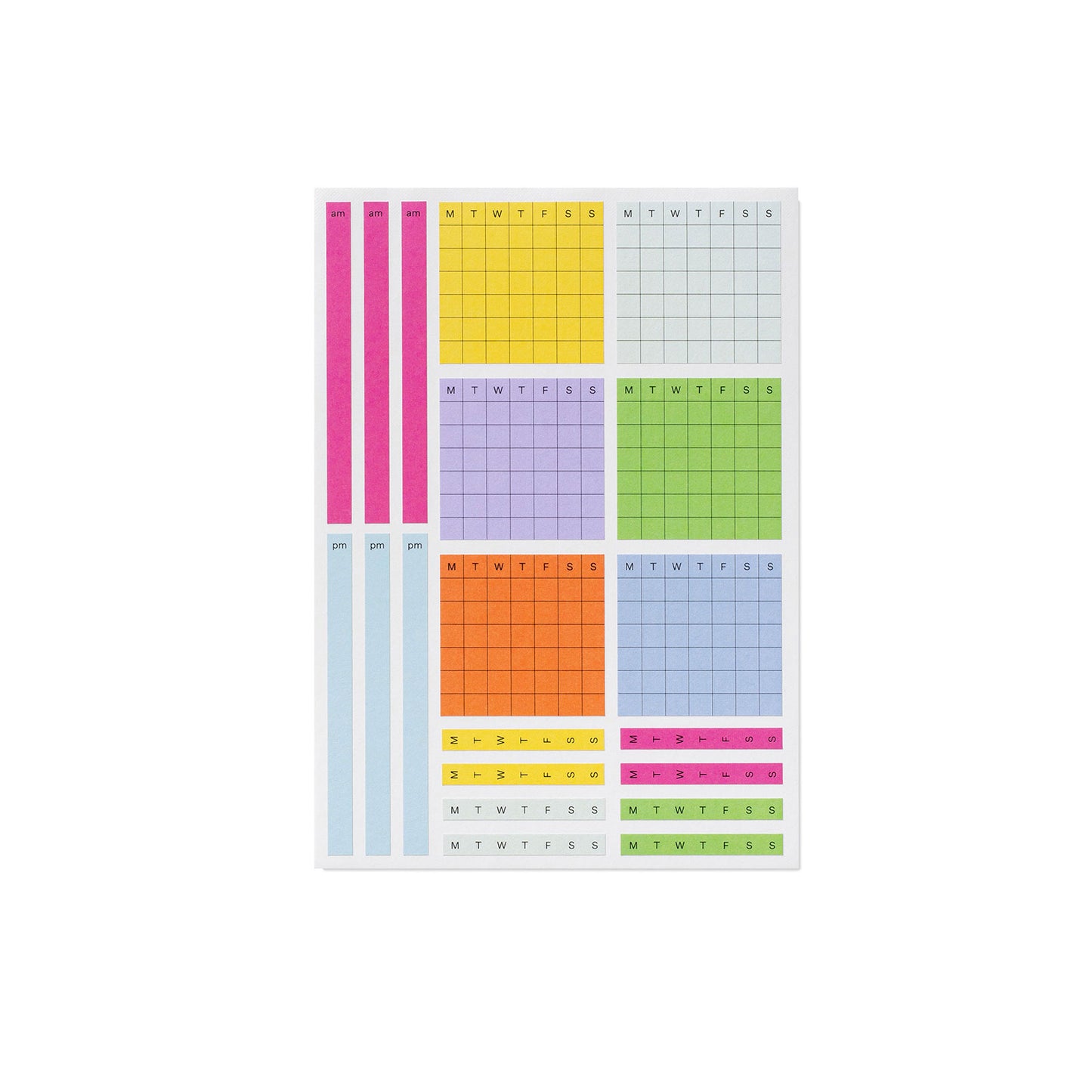Sticker Set Planning Paper Stickers