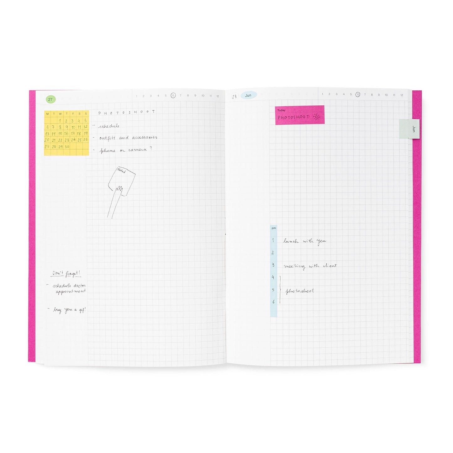 Sticker Set Planning Paper Stickers