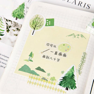 45 Piece Forest in Spring Stickers