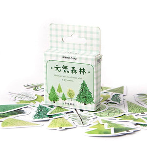 45 Piece Forest in Spring Stickers