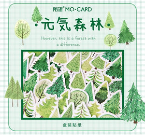 45 Piece Forest in Spring Stickers