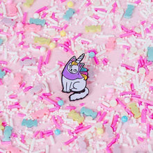 Load image into Gallery viewer, Caticorn Enamel Pin
