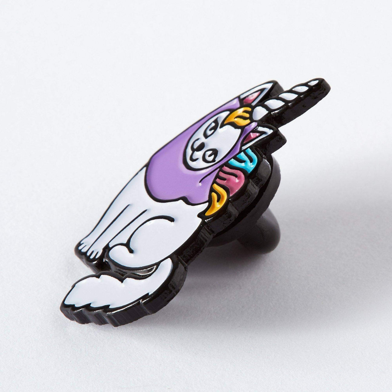 Caticorn Enamel Pin