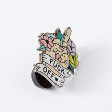 Load image into Gallery viewer, F*ck Off Enamel Pin
