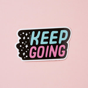 Keep Going Vinyl Sticker