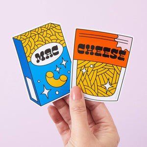 Mac & Cheese 2x Vinyl Sticker Pack