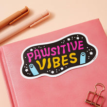 Load image into Gallery viewer, Pawsitive Vibes Soft Vinyl Sticker
