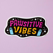 Load image into Gallery viewer, Pawsitive Vibes Soft Vinyl Sticker
