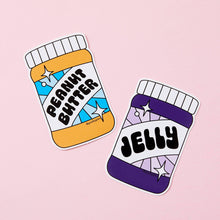 Load image into Gallery viewer, Peanut Butter &amp; Jelly 2x Vinyl Sticker Pack
