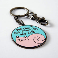 Load image into Gallery viewer, Pro Cats Enamel Keyring
