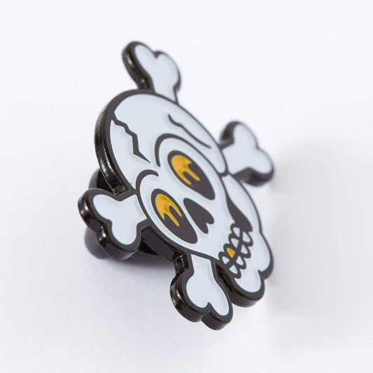 Skull & Crossbone Tattoo Enamel Pin