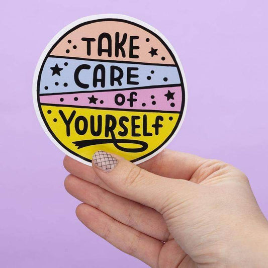 Take Care of Yourself Large Vinyl Sticker