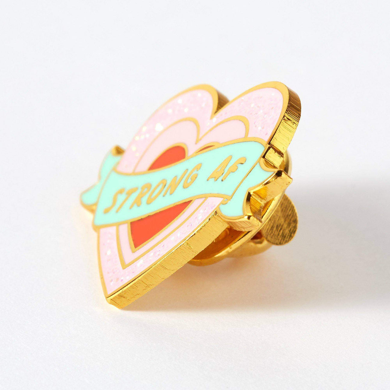 Strong AF Enamel Pin