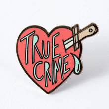 Load image into Gallery viewer, True Crime Enamel Pin

