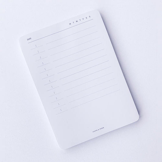 SMALL SCHEDULE NOTEPAD